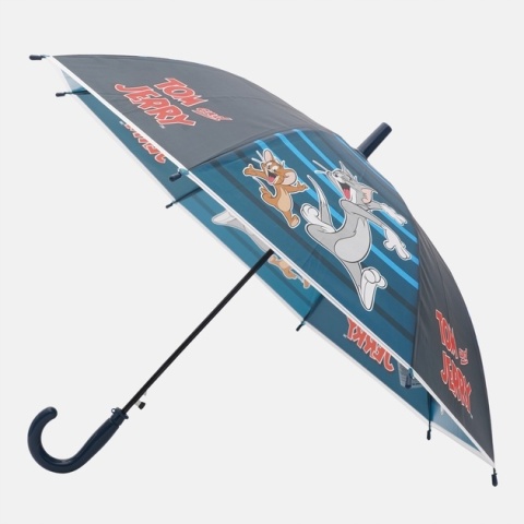 Parasol dziecięca parasolka automat Tom i Jerry foliowa Parasol dziecięca parasolka automat Tom i Jerry foliowa