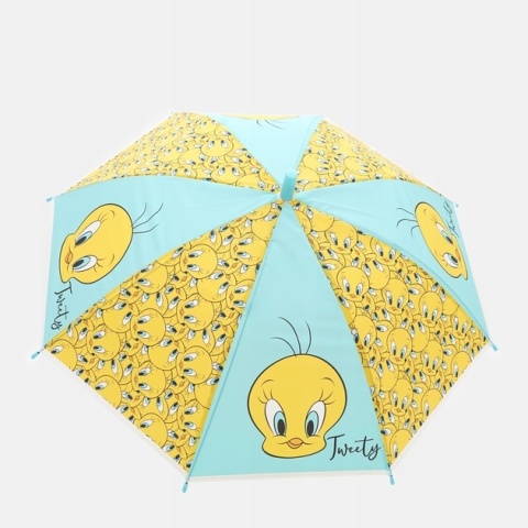 Parasol dziecięca parasolka automat Zwariowane melodie Tweety foliowa Parasol dziecięca parasolka automat Zwariowane melodie Tweety foliowa