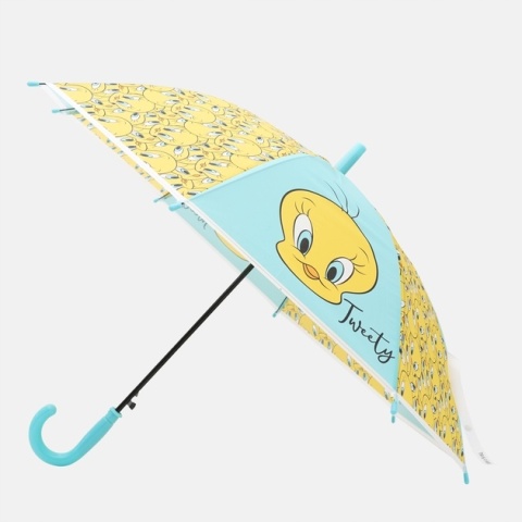 Parasol dziecięca parasolka automat Zwariowane melodie Tweety foliowa Parasol dziecięca parasolka automat Zwariowane melodie Tweety foliowa
