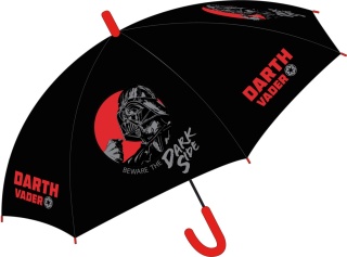 Parasol dziecięcy parasolka automatyczna foliowy STAR WARS DARTH VADER
