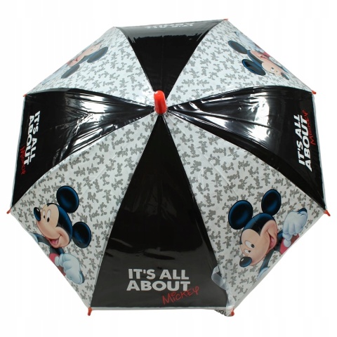 Parasol dziecięcy parasolka foliowy Myszka MiKI Mickey Parasol dziecięcy parasolka foliowy Myszka MiKI Mickey