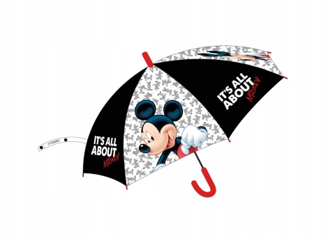 Parasol dziecięcy parasolka foliowy Myszka MiKI Mickey Parasol dziecięcy parasolka foliowy Myszka MiKI Mickey