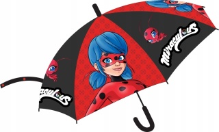 Parasol foliowy BIEDRONKA I CZARNY KOT