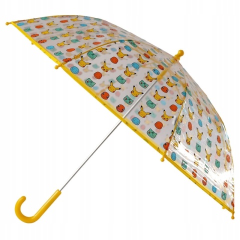 Parasol parasolka POKEMON foliowy transparentny Parasol parasolka POKEMON foliowy transparentny
