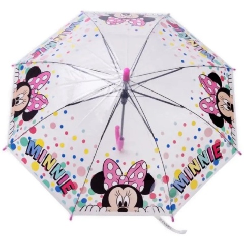 Parasol parasolka dziecięcy automatyczny MYSZKA MINNIE foliowy