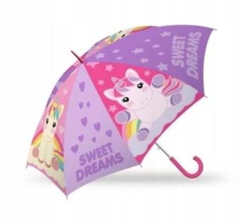 Parasol parasolka materiałowa tekstylny Jednorożec unicorn Sweet Dreams