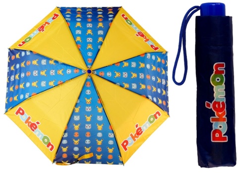 Parasol parasolka materiałowy składany Pokemon