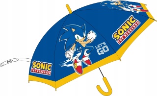 Parasol przeźroczysty foliowy automat jeż Sonic