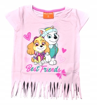 T-shirt bluzka dziecięca PSI PATROL SKYE koszulka bawełniana dziewczęca 110