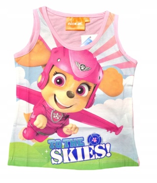 T-shirt bluzka dziecięca PSI PATROL SKYE koszulka bawełniana dziewczęca 110