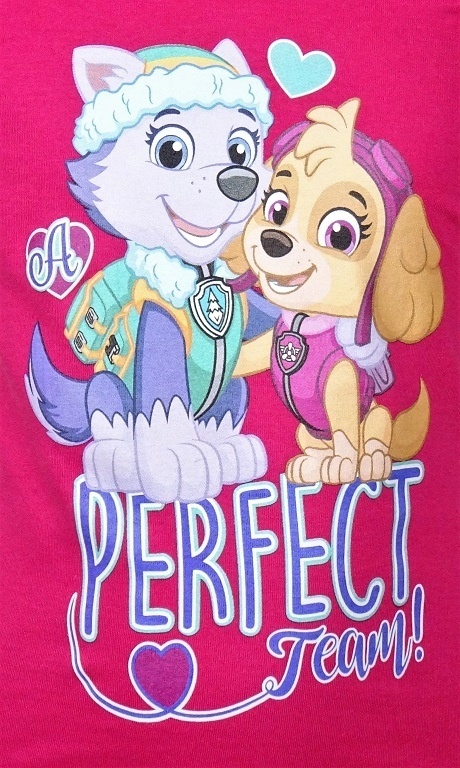 T-shirt bluzka dziecięca PSI PATROL SKYE koszulka bawełniana dziewczęca 122