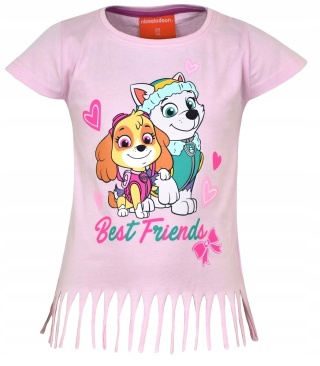 T-shirt bluzka dziecięca PSI PATROL SKYE koszulka bawełniana dziewczęca 128