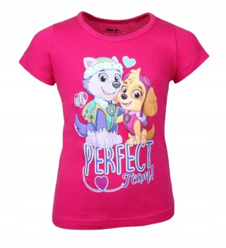 T-shirt bluzka dziecięca PSI PATROL SKYE koszulka bawełniana dziewczęca 128