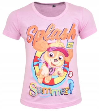 T-shirt bluzka dziecięca PSI PATROL SKYE koszulka bawełniana dziewczęca 98