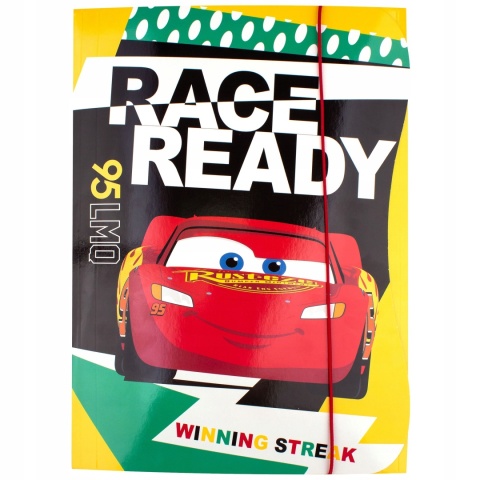 Teczka z gumką A4 na dokumenty rysunki Auta Zygzak McQueen