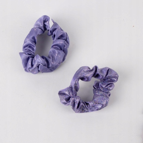 Zestaw do włosów gumki frotki spinki scrunchies Kuromi w saszetce