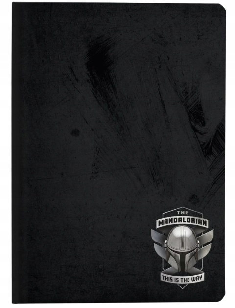 Zeszyt A5 STAR WARS Mandalorian w kratkę 60 kartek 3 szt