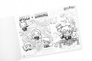 HARRY POTTER blok rysunkowy A4 20 kartek biały
