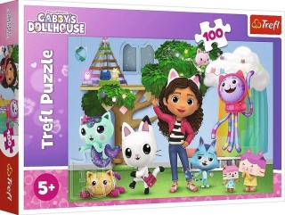 KOCI DOMEK GABI TREFL Puzzle 100 EL 16464