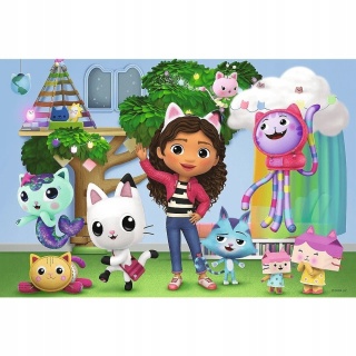 KOCI DOMEK GABI TREFL Puzzle 100 EL 16464