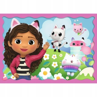 KOCI DOMEK GABI Trefl Puzzle 4W1 207 EL 34620