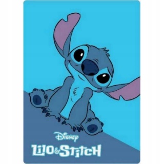 Koc kocyk polarowy LILO I STITCH 100x140 cm