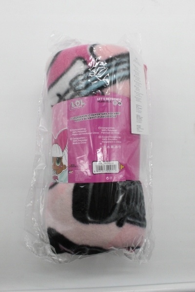 Koc kocyk polarowy LOL L.O.L. SURPRISE 100x140 cm