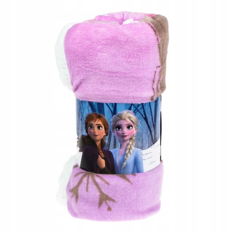 Kocyk koc miś coral KRAINA LODU FROZEN 90x140 cm