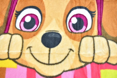 Kocyk koc miś coral PSI PATROL SKYE 100x140 cm