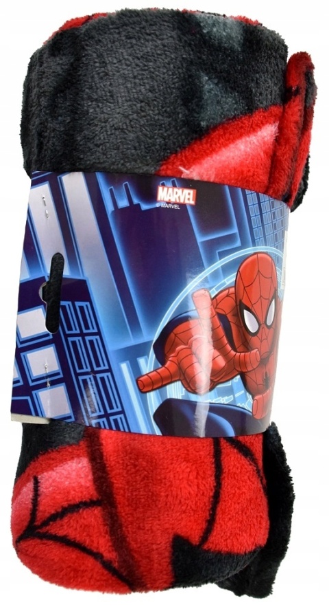 Kocyk koc miś coral SPIDERMAN 100x140 cm