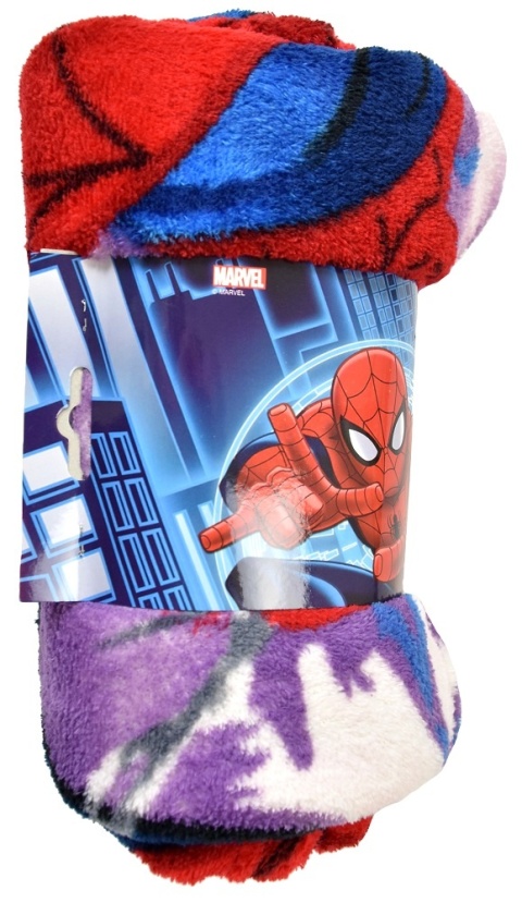Kocyk koc miś coral SPIDERMAN 100x140 cm Kocyk koc miś coral SPIDERMAN 100x140 cm