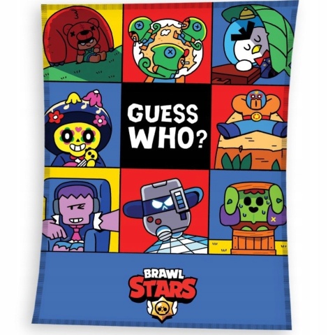 Kocyk koc polarowy BRAWL STARS LEON 110x140 cm