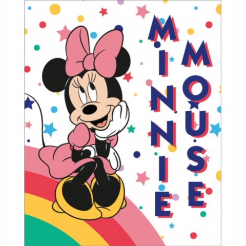 Kocyk koc polarowy MYSZKA MINNIE Kocyk koc polarowy MYSZKA MINNIE