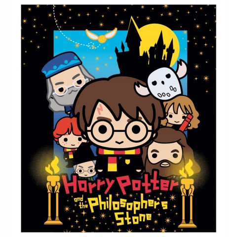Kocyk koc polarowy coral miś HARRY POTTER 120x150cm Kocyk koc polarowy coral miś HARRY POTTER 120x150cm