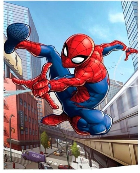 Kocyk koc polarowy dziecięcy SPIDERMAN 100X140