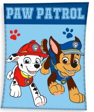 Kocyk koc welur puchaty PSI PATROL 130X170