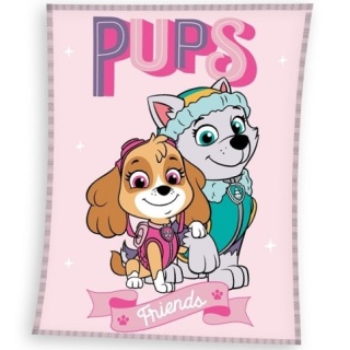 Kocyk koc welur puchaty PSI PATROL SKYE 130X170