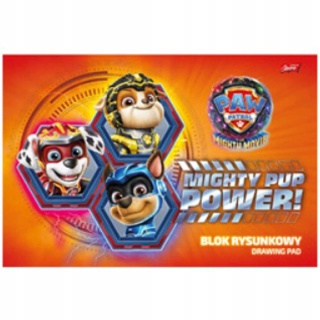 PSI PATROL blok rysunkowy A4 20 k