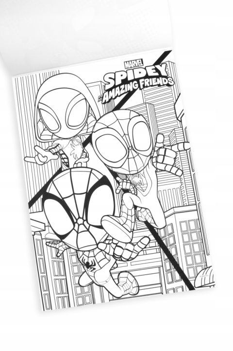 SPIDERMAN blok rysunkowy A4 20 kartek biały