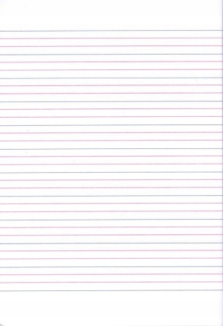 Zeszyt A4 32k do nauki pisania trzylinia trzy linia kolorowa Game pixel