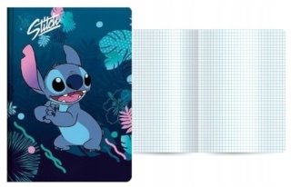 Zeszyt A5 Stitch fun days in the sun w kratkę 32 kartki LILO I STICH