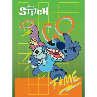 Zeszyt A5 Stitch w kratkę 32 kartki LILO I STICH Unipap 1 szt