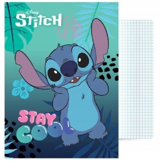 Zeszyt A5 Stitch w kratkę 32 kartki LILO I STICH Unipap 1 szt