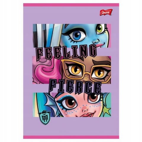 Zeszyt A5 monster high wzór 2 w kratkę 32 kartki
