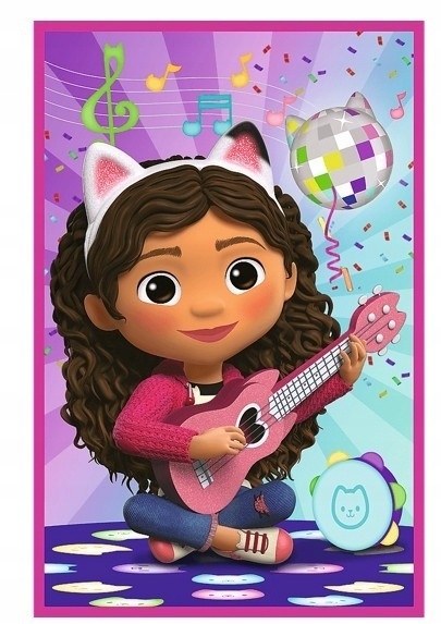 KOCI DOMEK GABI Trefl Puzzle 3x50 3w1 3 x 50 EL 34876