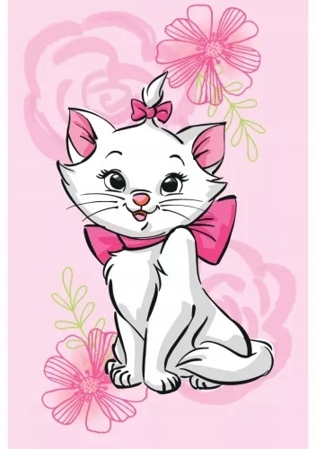 Koc kocyk polarowy kotka Marie Arystokracji 100x150 cm