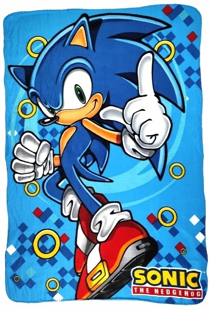Koc kocyk polarowy narzuta SONIC 100x140 cm Koc kocyk polarowy narzuta SONIC 100x140 cm