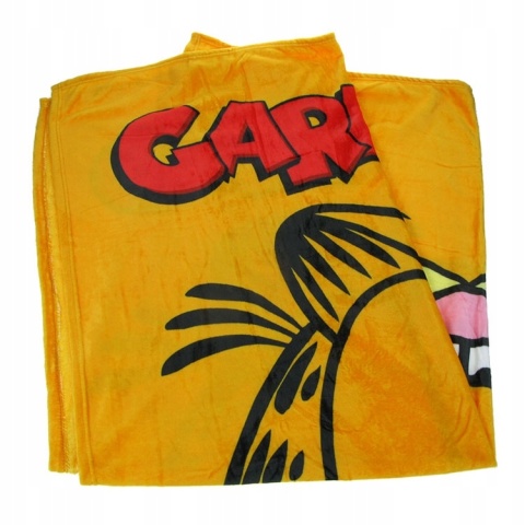 Kocyk koc pled narzuta welurowy Garfield 130x170 cm