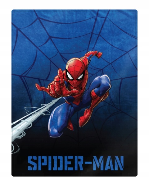 Kocyk koc pled narzuta welurowy SPIDERMAN 150x200 cm