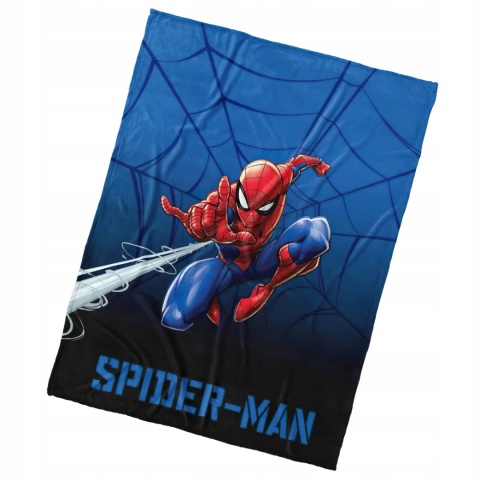 Kocyk koc pled narzuta welurowy SPIDERMAN 150x200 cm
